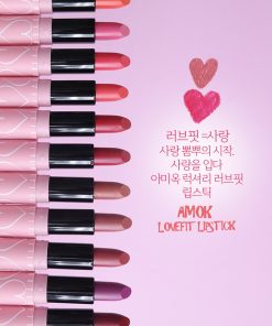Đón thu đa sắc màu với Son môi Amok Luxyry Lovefit