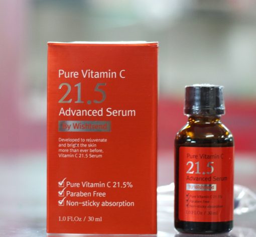 Serum trị mụn và thâm mụn se lỗ chân lông trắng da Pure Vitamin C 21.5