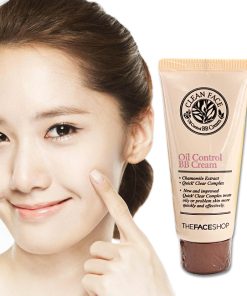 bb cream kiem dau Clean Face Oil Control The Face Shop 6