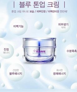 kem duong trang tri nam derma elravie hyal 6 waterful tone up cream 8