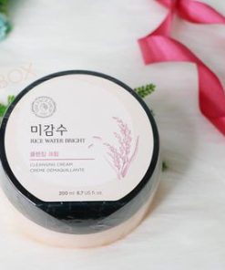 kem tay trang tinh chat gao rice water bright cleansing cream thefaceshop 4