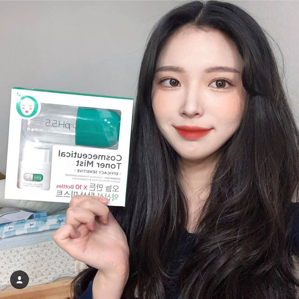 Toner nước hoa hồng dạng viên sửi Forencos pH 5.5 Efficacy Toner Mist