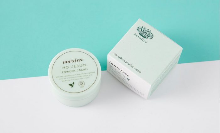 kem duong innisfree no sebum powder cream 2