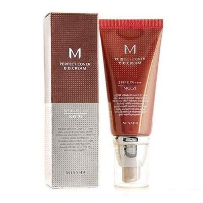 MISSHA-M-Perfect-Cover-BB-Cream-50ml-3 Kem Nền Missha M Perfect Cover BB Cream SPF42/PA+++