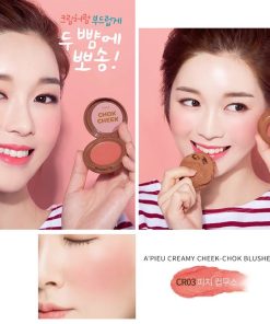 Phấn Má Hồng Dạng Kem A'pieu Creamy Cheek Chok Blusher