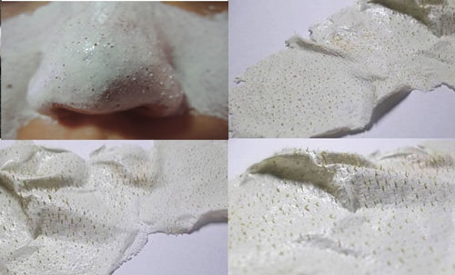 Gel lột mụn The Face Shop Jeju Volcanic Lava Peel-Off Clay Nose Mask