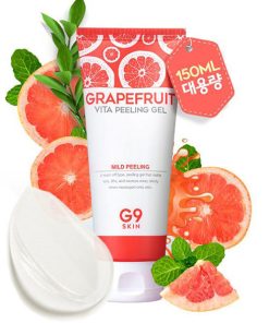 gel tay te bao chet cho mat va body g9 skin grapefruit vita peeling gel 9