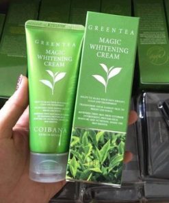 kem duong trang coibana green tea magic whitening 7