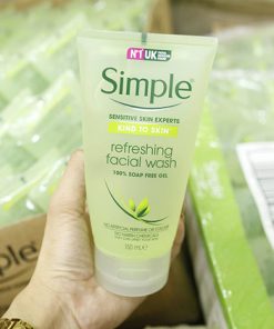 sua rua mat simple kind to skin refreshing facial wash gel 7