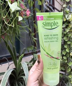 sua rua mat simple kind to skin refreshing facial wash gel 9