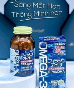 Viên uống dầu cá Omega 3 Orihiro Nhật Bản