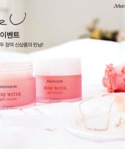 kem duong mamonde rose water gel cream 3