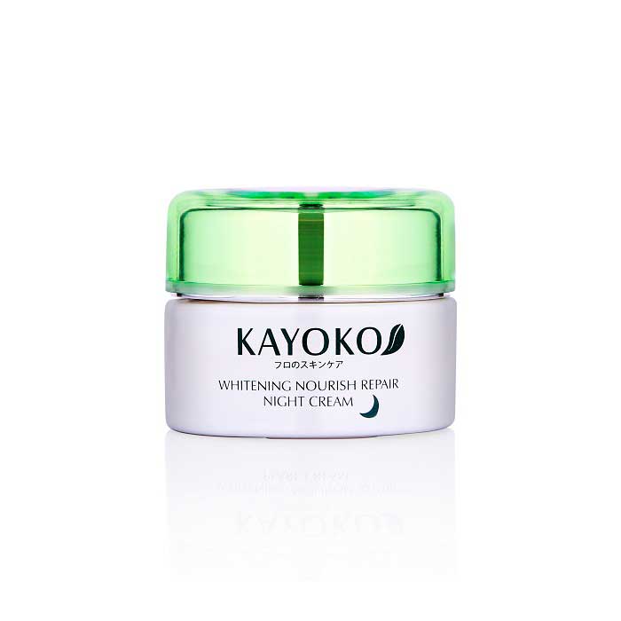 kem Kayoko whiteing nourish repair night day cream width=