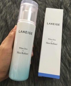nuoc can bang da laneige white dew skin refiner 11
