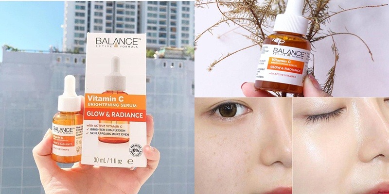 Tinh Chất Làm Sáng Da Balance Vitamin C Brightening Serum Glow & Radiance  30ml - 【Mỹ phẩm chính hãng】