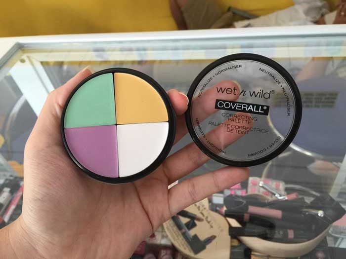 kem che khuyet diem wet n wild coverall correcting palette 1