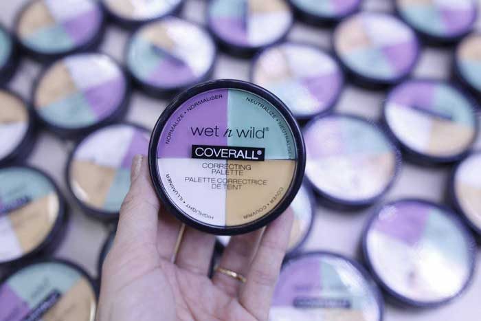 kem che khuyet diem wet n wild coverall correcting palette 8