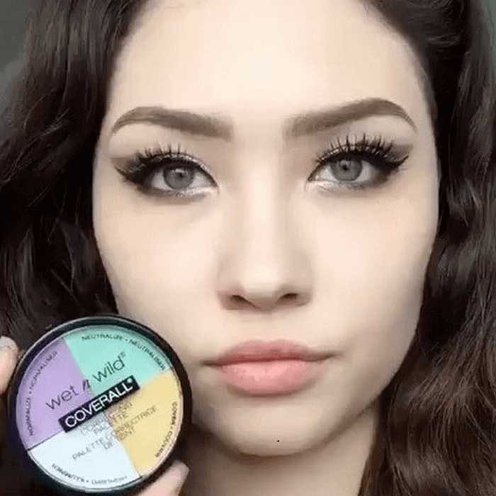 kem che khuyet diem wet n wild coverall correcting palette 9