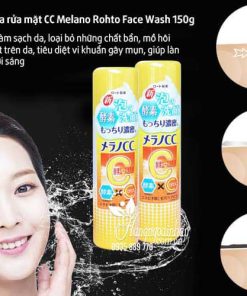 sua rua mat melano cc face wash 150g 3