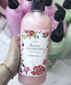 sua tam trang da huong nuoc hoa aroma evas 1