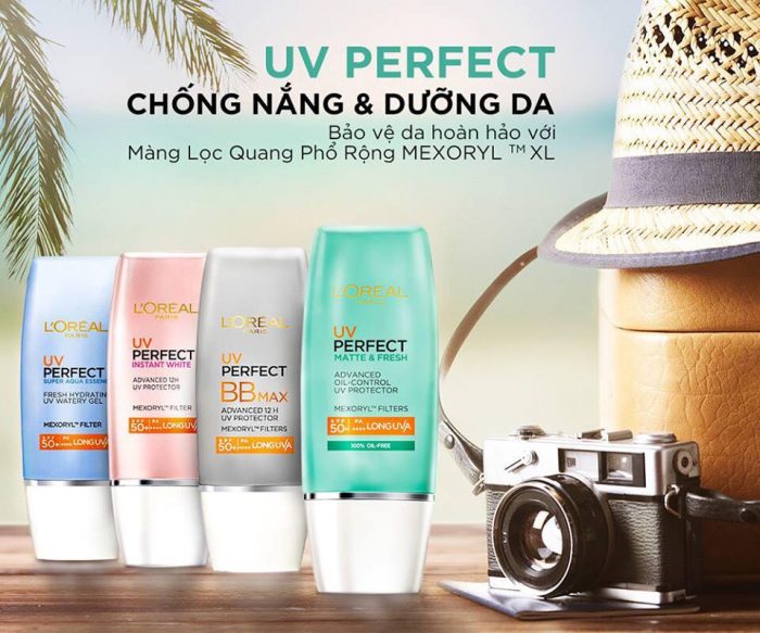 kem chong nang loreal uv perfect aqua essence spf 50 pa 6