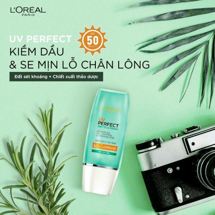 Kem Chống Nắng L’oreal UV Perfect Aqua Essence SPF 50+/PA++++