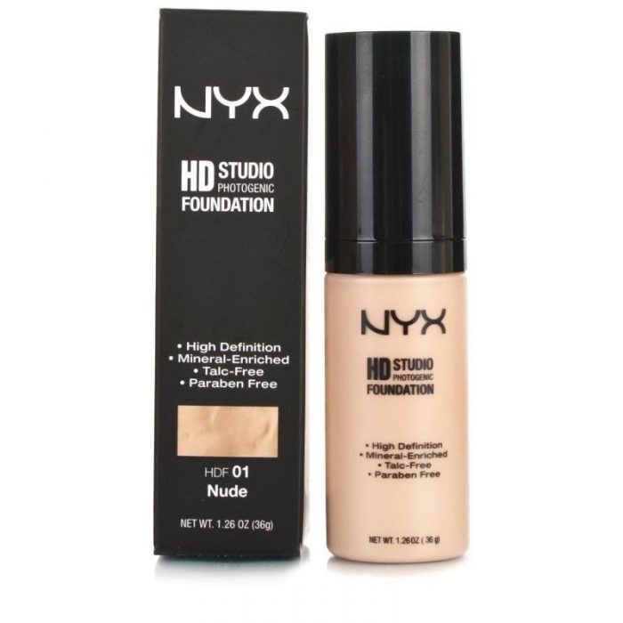kem nen nyx hd studio photogenic foundation 1