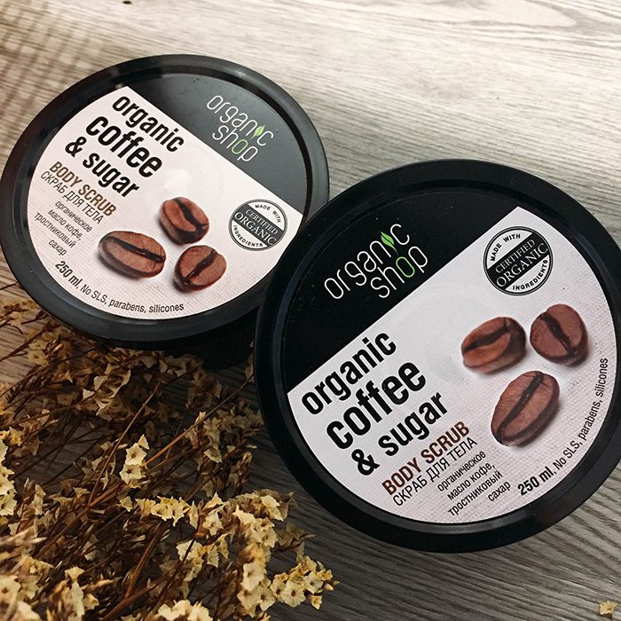 Tẩy da chết Organic Shop Organic Coffee & Sugar Body Scrub