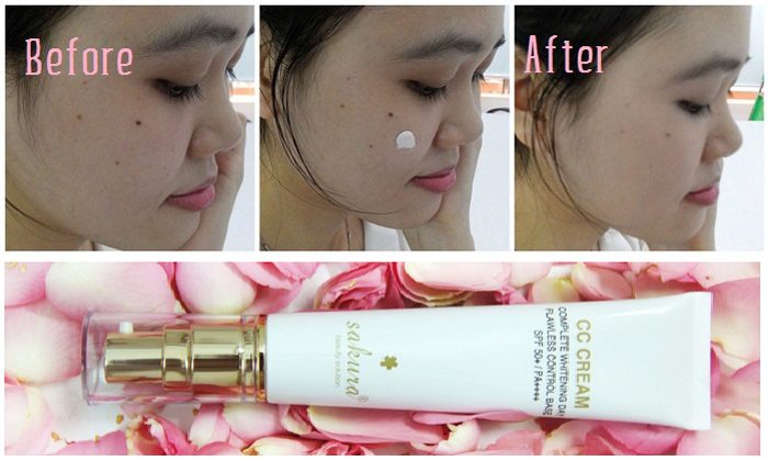 kem trang diem sakura cc cream flawless control base 3
