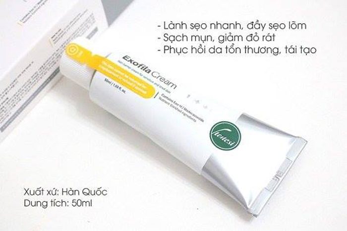 kem tri mun va lanh seo honesi exofila cream 5