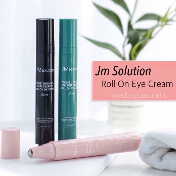 lan duong mat chuyen sau jm solution roll on eye cream 4