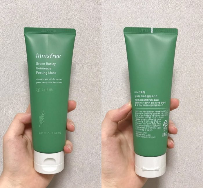 Mặt nạ tẩy tế bào chết Innisfree Green Barley Gommage Peeling Mask