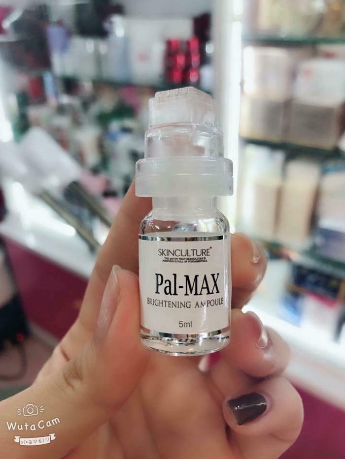pal max brightening ampoule set cay trang cang bong da 11