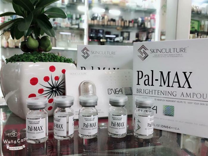 pal max brightening ampoule set cay trang cang bong da 5