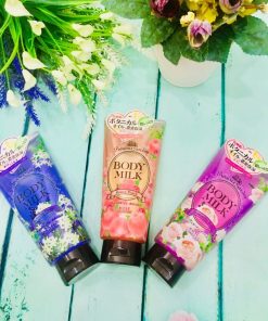sua duong the kose body milk precious garden 4