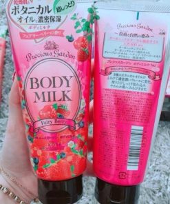 sua duong the kose body milk precious garden 9