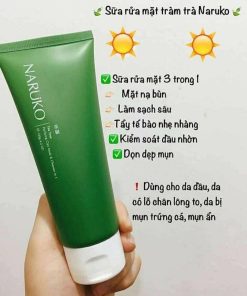 sua rua mat tram tra naruko tea tree purifyinh clay mask and cleanser 10