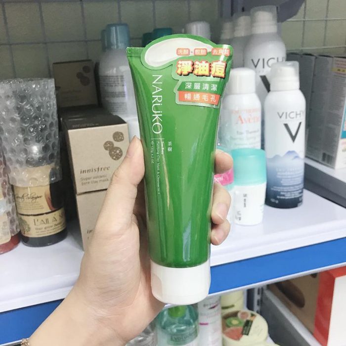 sua rua mat tram tra naruko tea tree purifyinh clay mask and cleanser 4