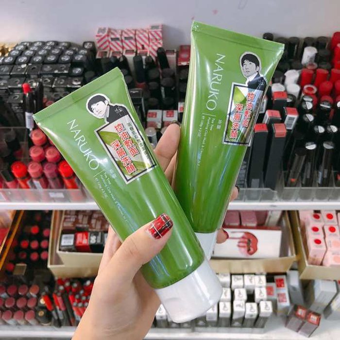 sua rua mat tram tra naruko tea tree purifyinh clay mask and cleanser 6
