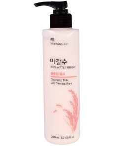 tay trang gao dang sua the faceshop rice water bright cleansing milk 1