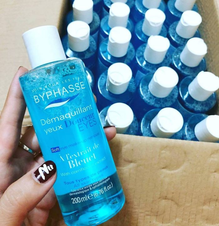 tay trang mat byphasse eyes makeup remover 9