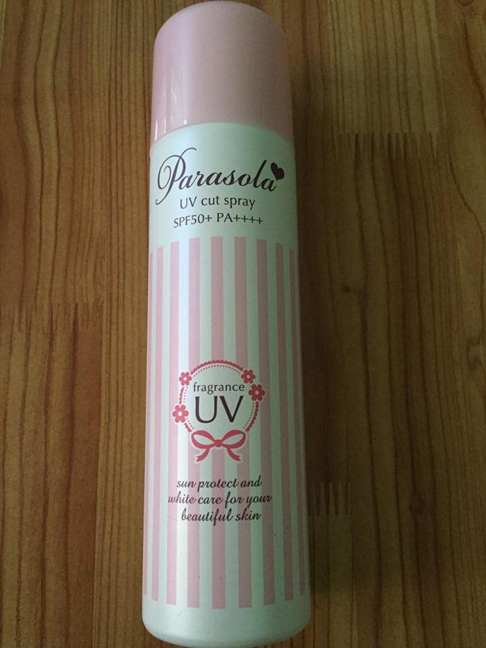 Xịt chống nắng Naris Parasola Essence in UV Cut Spray SPF50+ PA+++
