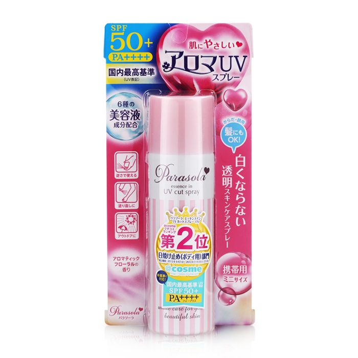 xit chong nang naris parasola essence in uv cut spray spf50 pa 5