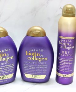 dau goi kho ogx exclusive collection biotin collagen dry shampoo 1