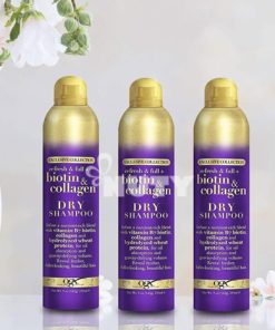 dau goi kho ogx exclusive collection biotin collagen dry shampoo 4