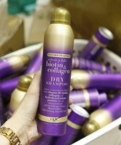 dau goi kho ogx exclusive collection biotin collagen dry shampoo 6