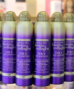 dau goi kho ogx exclusive collection biotin collagen dry shampoo 9