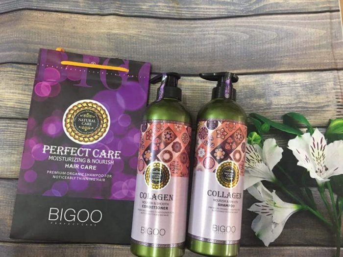 Dầu gội Bigoo Natural Care Collagen