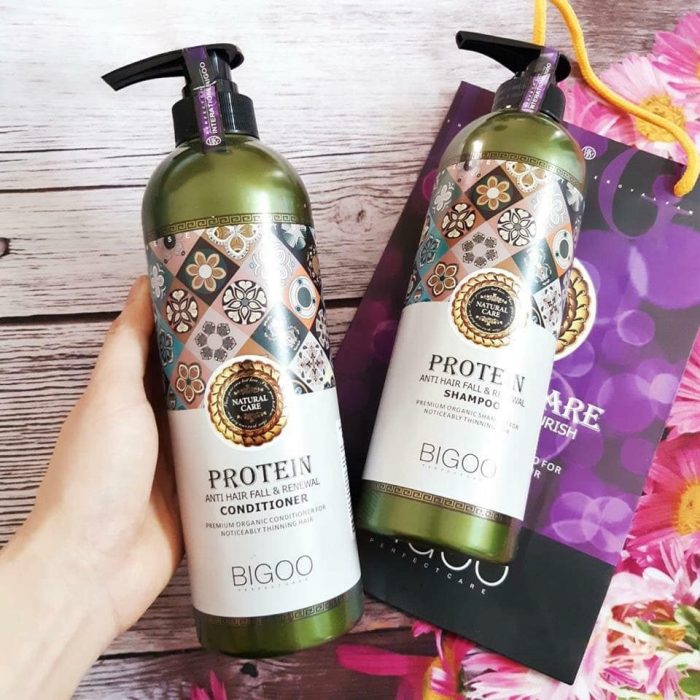 Dầu gội Bigoo Natural Care Collagen