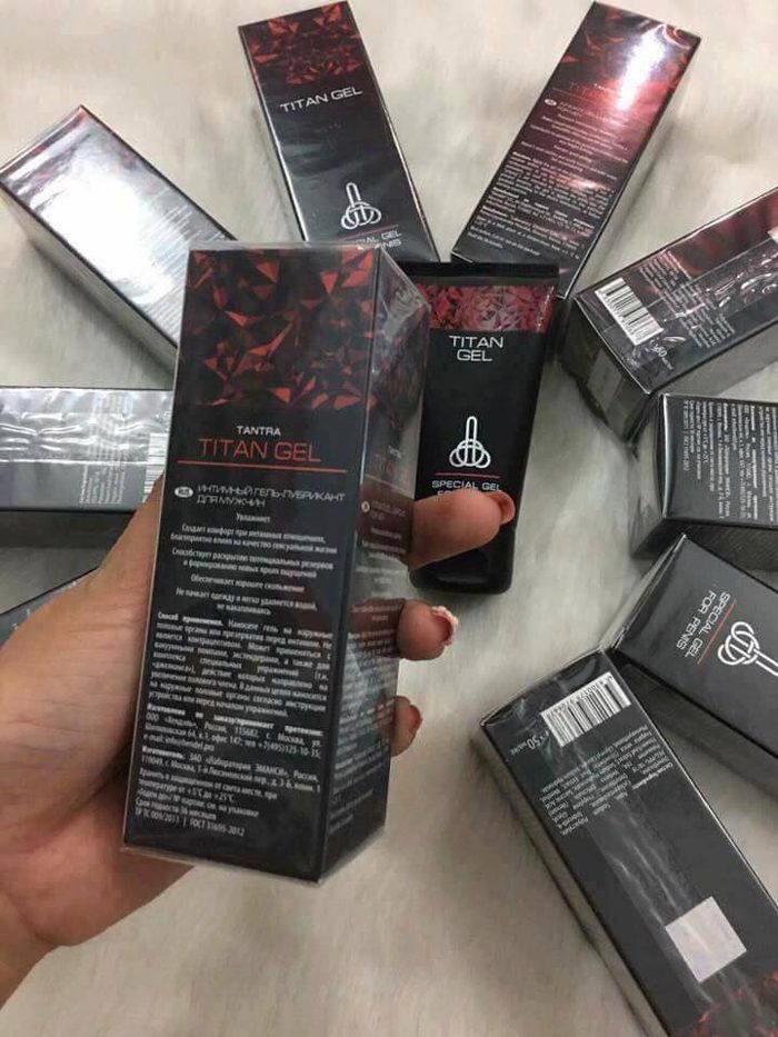 Titan Gel Special gel for penis